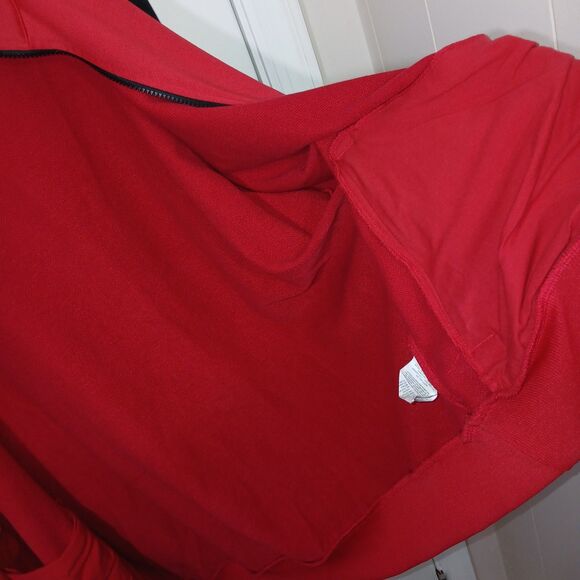 Men's Puma Red Black Full Zip Track Jacket Size 3XL Fall Spring Everyday Comfort - Picture 13 of 16